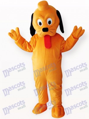 Yellow Dog Animal Adult Mascot Costume