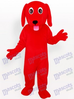 Red Dog Animal Adult Mascot Costume