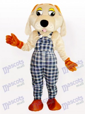 Fortune Dog Adult Mascot Costume