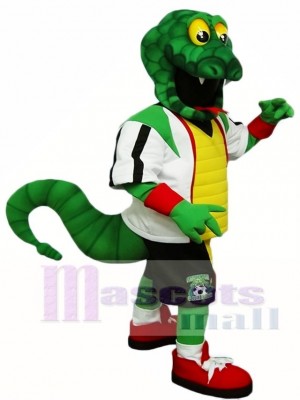 Green Snake Rattlers Mascot Costumes