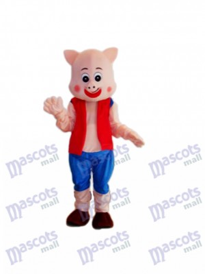 Little Pig Mascot Adult Costume