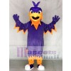 Purple Phoenix Mascot Costume