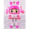 Pink Robotic Car Mascot Costume Cartoon