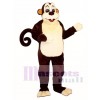 Zoo Monkey with Wired Tail Mascot Costume