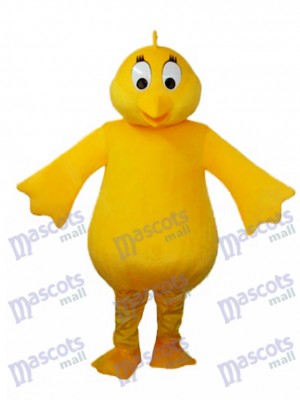 Big Belly Yellow Chicken Adult Mascot Costume Animal