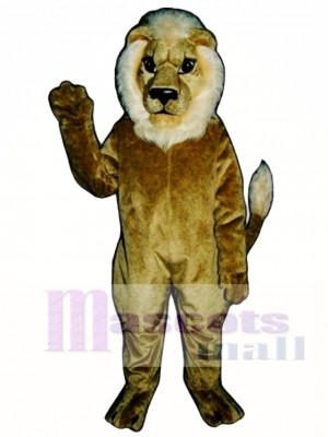 Blonde Lion Mascot Costume Animal