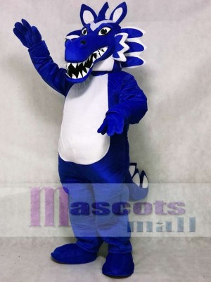 Oriental Blue Dragon Mascot Costume Animal