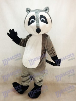 Grey Raccoon Mascot Costume Animal 