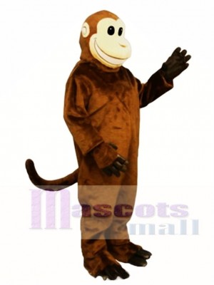 Smiling Monkey Mascot Costume Animal