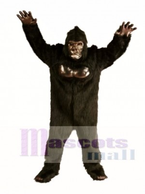 Cute Deluxe Gorilla Mascot Costume Animal