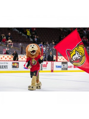 Spartacat Lion of the Ottawa Senators Mascot Costume Animal 